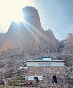 sunrising from back of picos Urriellu, Picos de Europa