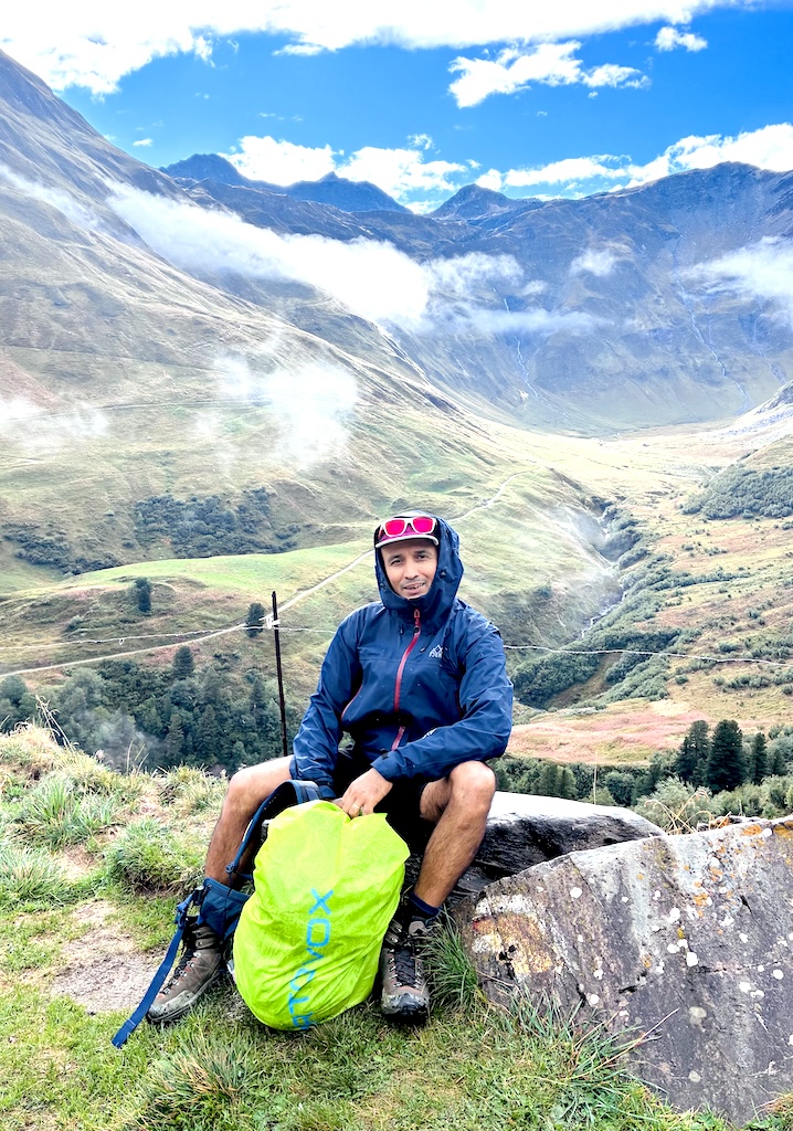 Mohan in Mont blanc